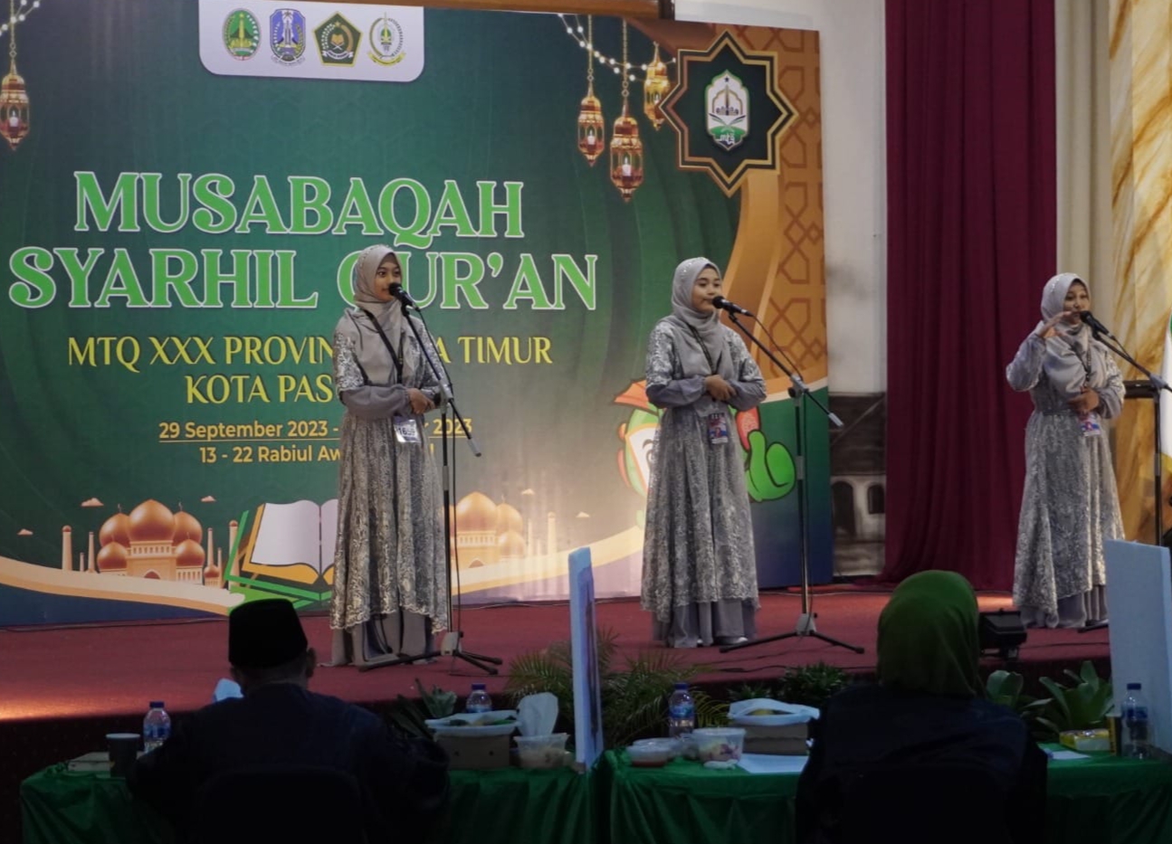 MTQ 2023 di Kota Pasuruan, Cabang Musabaqoh Syahril Qur’an Masuki Babak Semifinal