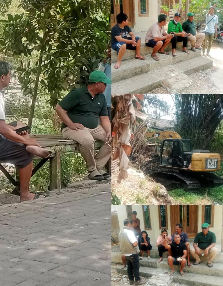 Pelaksanaan Bantuan Program Normalisasi Sungai Besuki Dari Anggota Dewan Kerjasama Dengan Dinas SDA Kabupaten Pasuruan Di Dusun Karang Bangkal