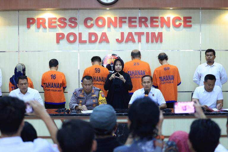 POLDA JATIM BERHASIL UNGKAP MAFIA TANAH DI MALANG TETAPKAN LIMA ORANG TERSANGKA