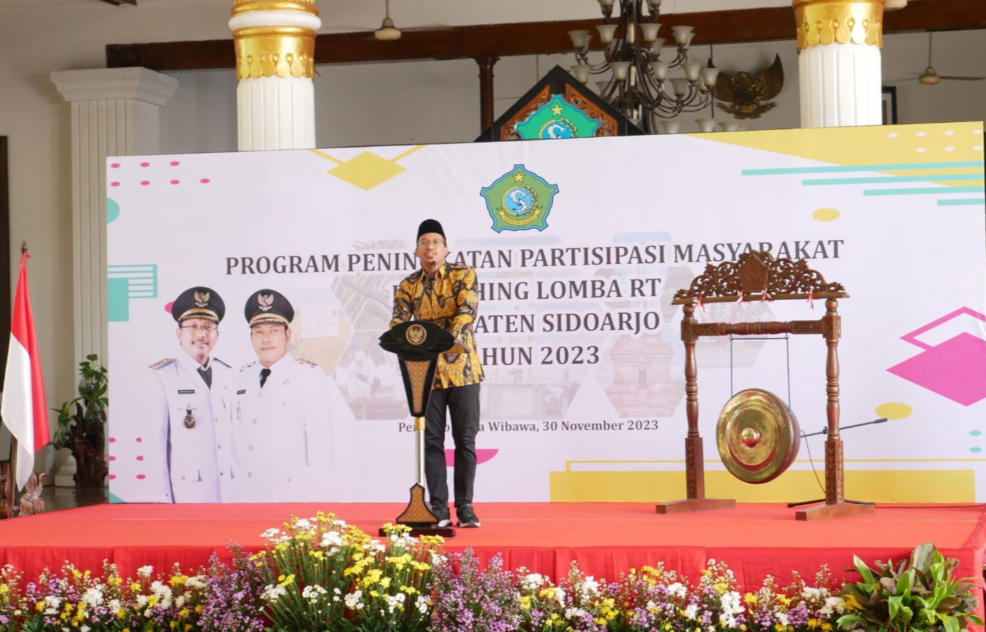 Gus Muhdlor Dijuluki Warga Sidoarjo Bapak Jimpitan
