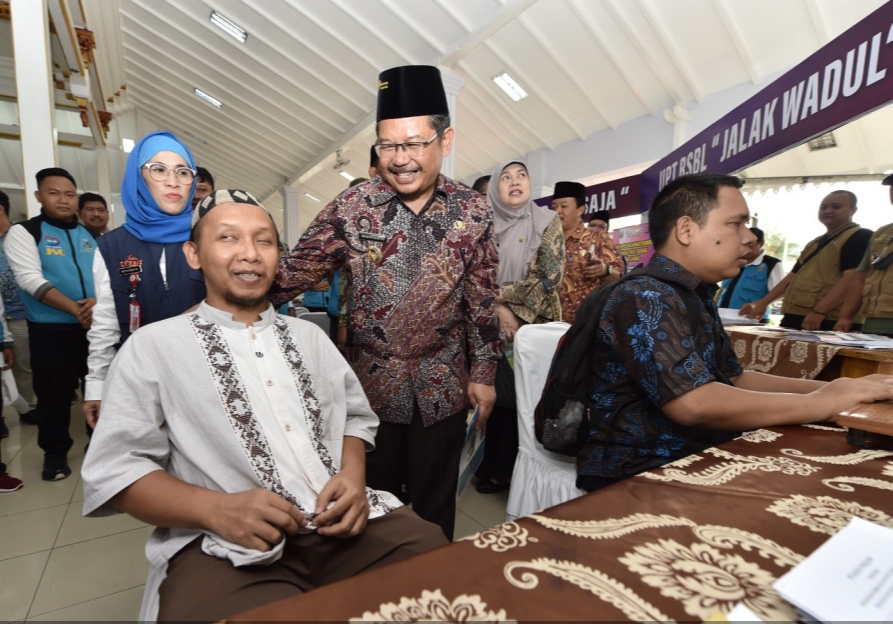 Pj. Bupati Pasuruan Sambut Tim Lintas Batas Disabilitas Jawa Timur