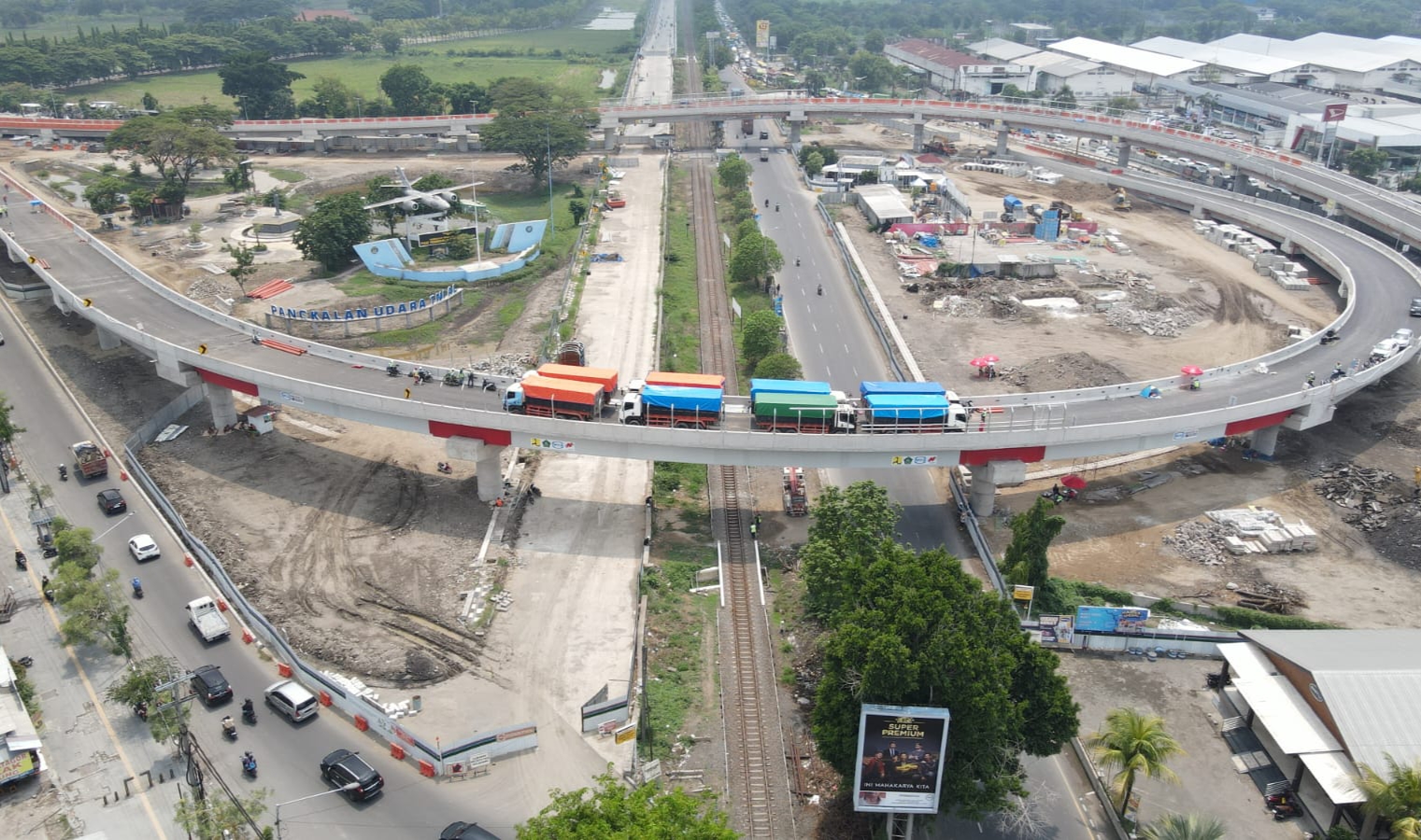 Uji Fungsional Fly Over Djuanda Selama Libur Nataru 2023