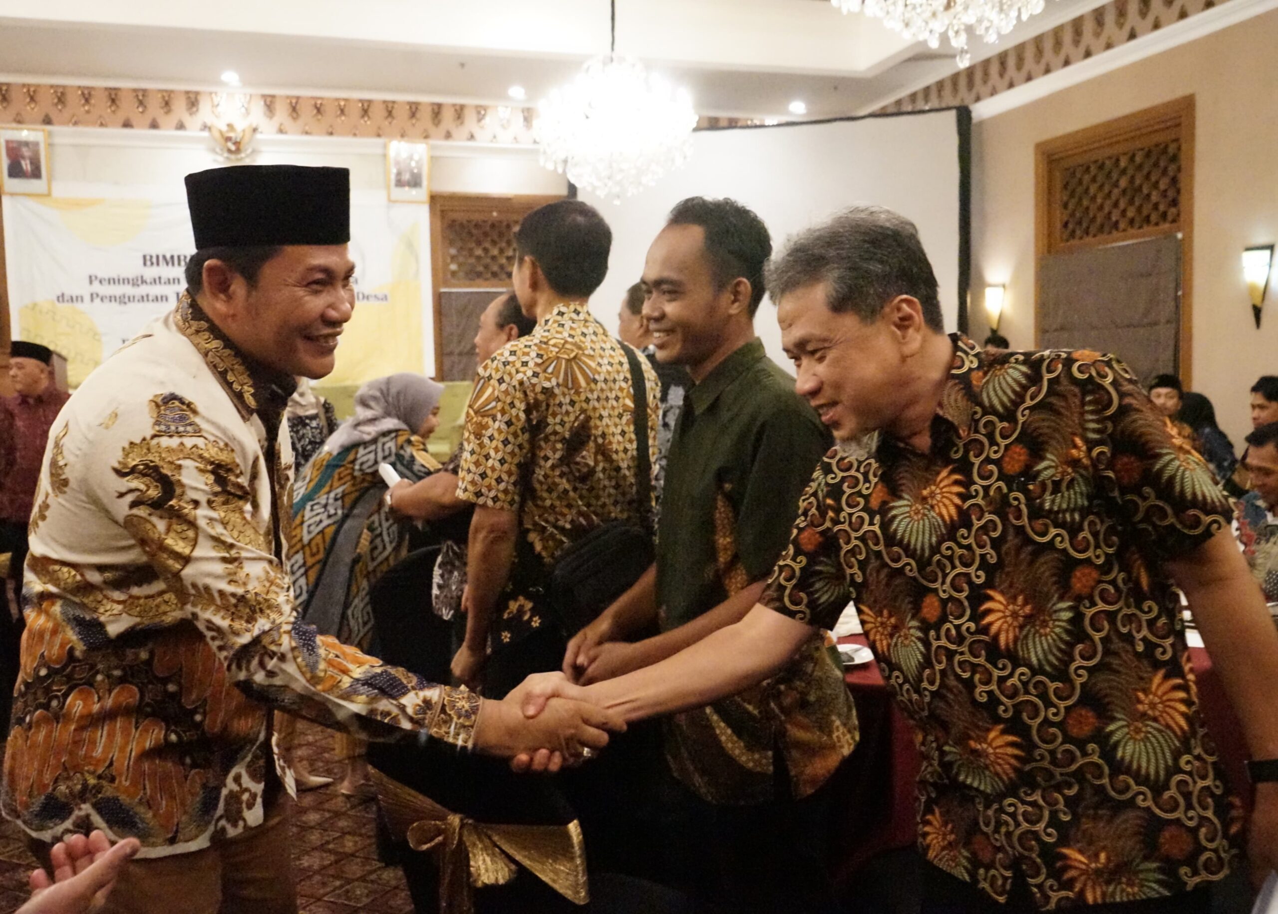 Wabup Subandi Berpesan untuk Kuatkan koordinasi dan konsolidasi Pada Bintek Desa Pabean