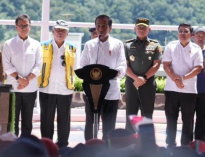 Antisipasi Krisis Air, Presiden Jokowi Resmikan Bendungan Ameroro dan Penataan KSPN Wakatobi di Sultra