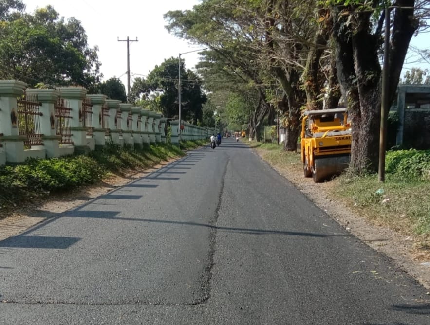 Dinas PU Bina Marga Kabupaten Malang Tingkatkan Ruas Jalan di Wlayah Kecamatan Kepanjen