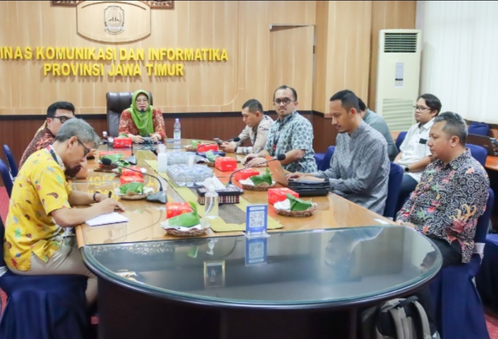 Diskominfo Jatim Bersama KemenPAN-RB Gelar Rapat Piloting Portal dan Layanan Digital