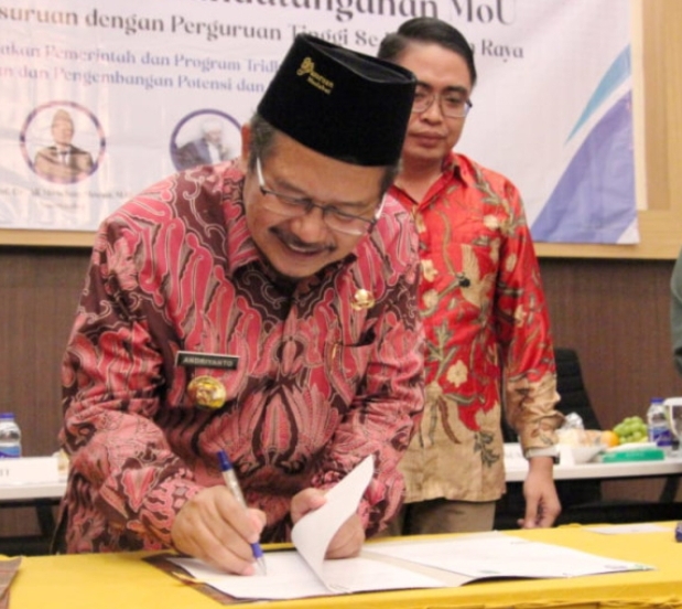 Pemkab Pasuruan MoU dengan Universitas se Pasuruan Raya