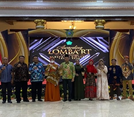 Plt Bupati Subandi Gelar Penganugerahan Lomba RT Se- Kabupaten Sidoarjo di Pendopo Delta Wibawa