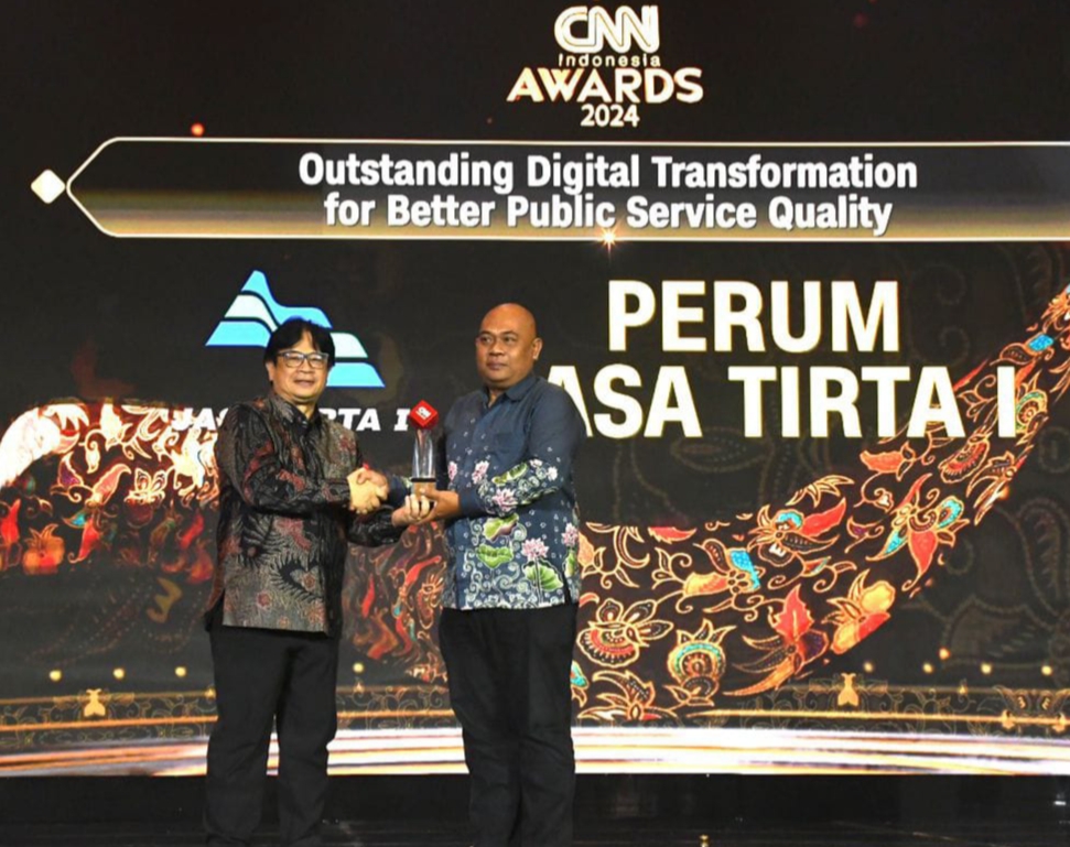 PJT I Terima Penghargaan Pengelola Sumberdaya Air Nasional Kelas Dunia