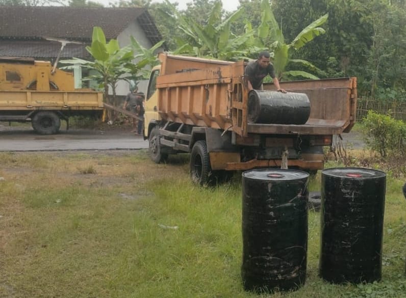 Dinas PUPR Kabupaten Blitar Segera Tangani Jalan Rusak di Kesamben