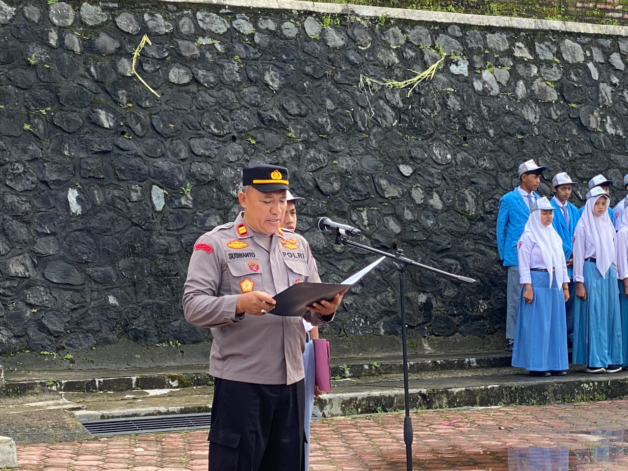 Polres Trenggalek Gelar Edukasi Internet Sehat dan Bahaya Judol Bagi Pelajar