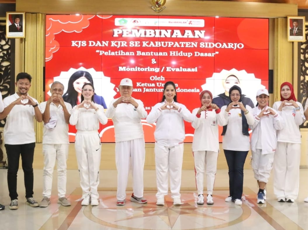 Ketua Umum YJI Anisa Pohan Yudhoyono Apresiasi Peran KJS dan KJR Kabupaten Sidoarjo