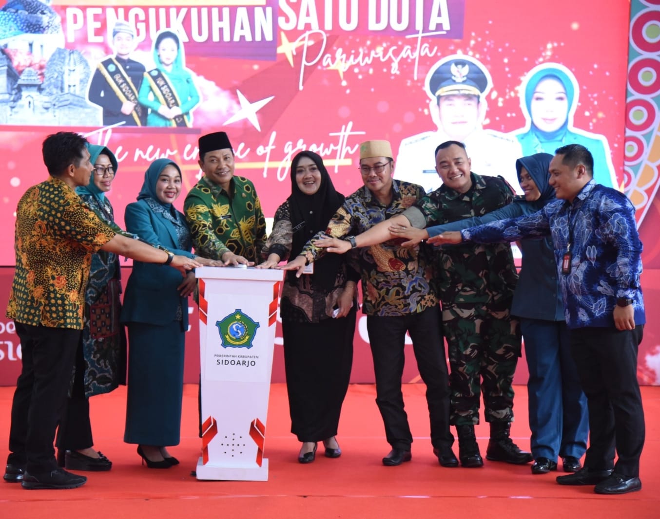 Pemkab Sidoarjo Launching dan Kukuhkan Satu Desa Satu Duta Pariwisata