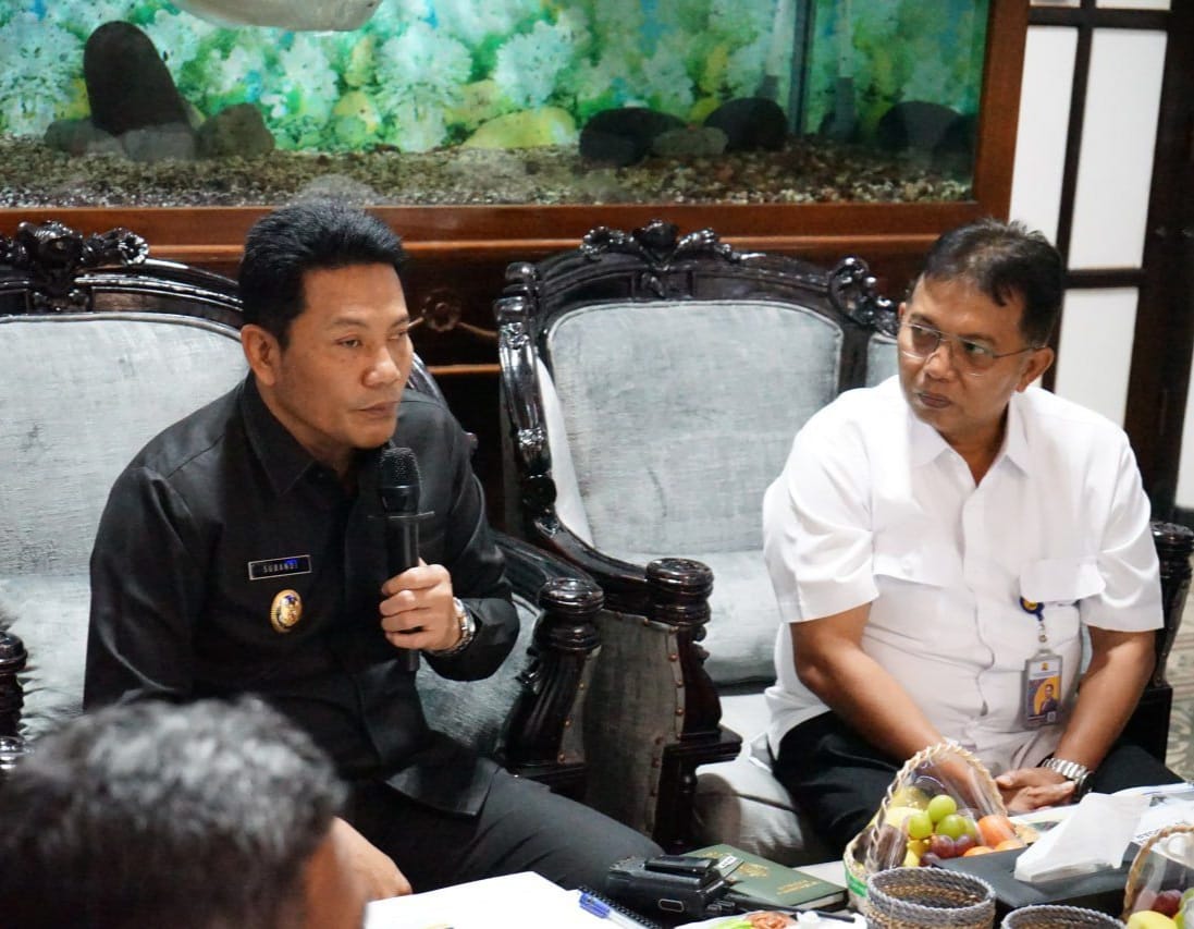 Penanganan Banjir Sidoarjo : Subandi Komitmen Terus Normalisasi Sungai, Tertibkan Bangli