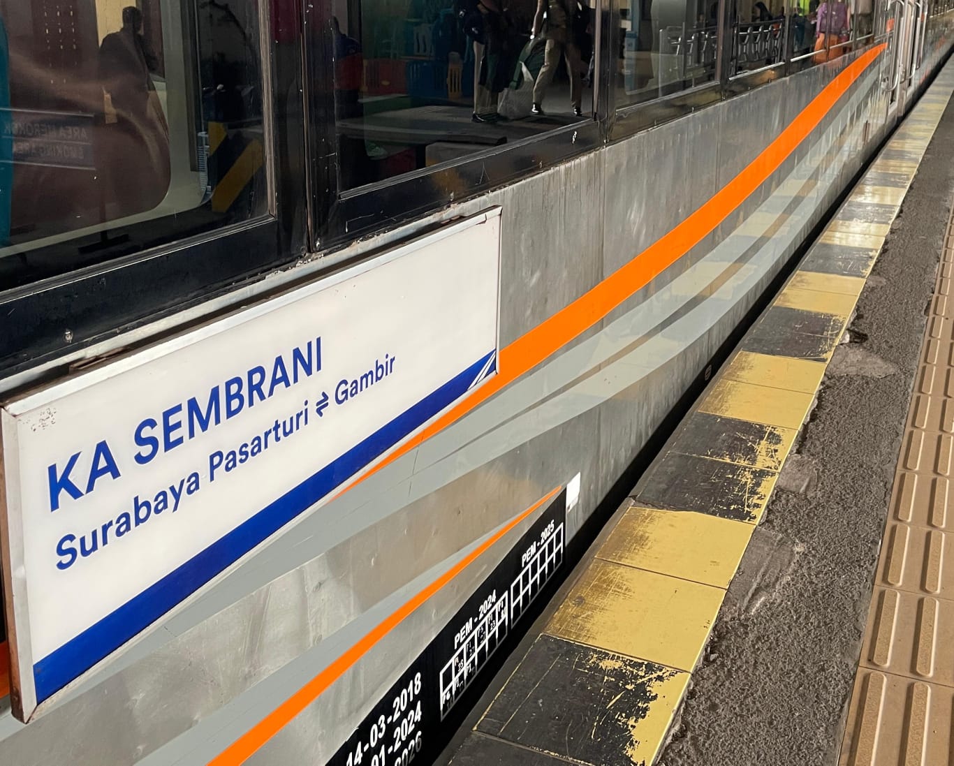 Perjalanan Kereta Api di Daop 8 Surabaya Lebih Cepat di Gapeka 2025