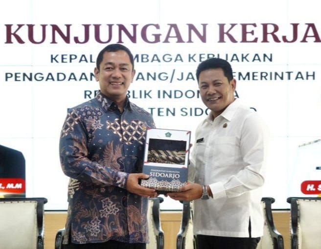 Plt. Bupati Subandi Sambut Kunjungan Kepala LKPP Barang/Jasa Pemerintah di Kabupaten Sidoarjo