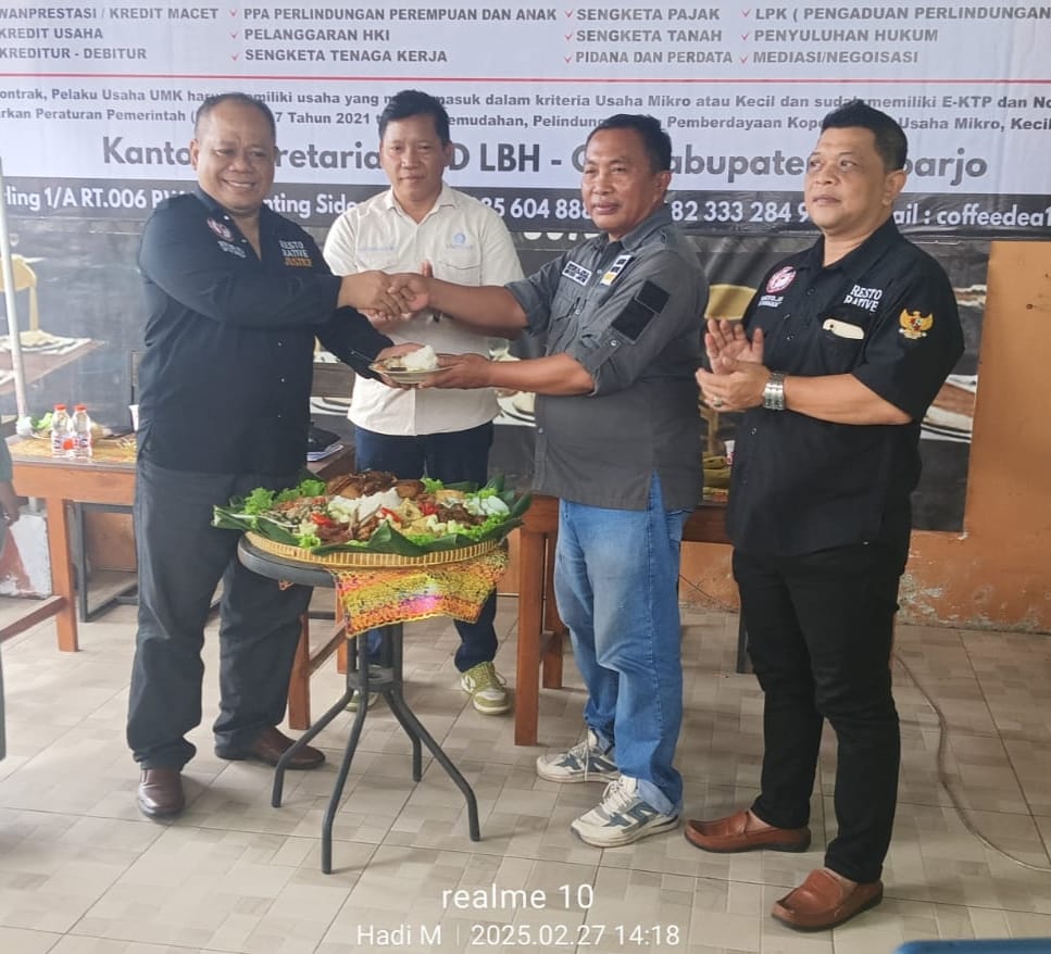 DPD YLBH CCI Sidoarjo Resmi Dikukuhkan
