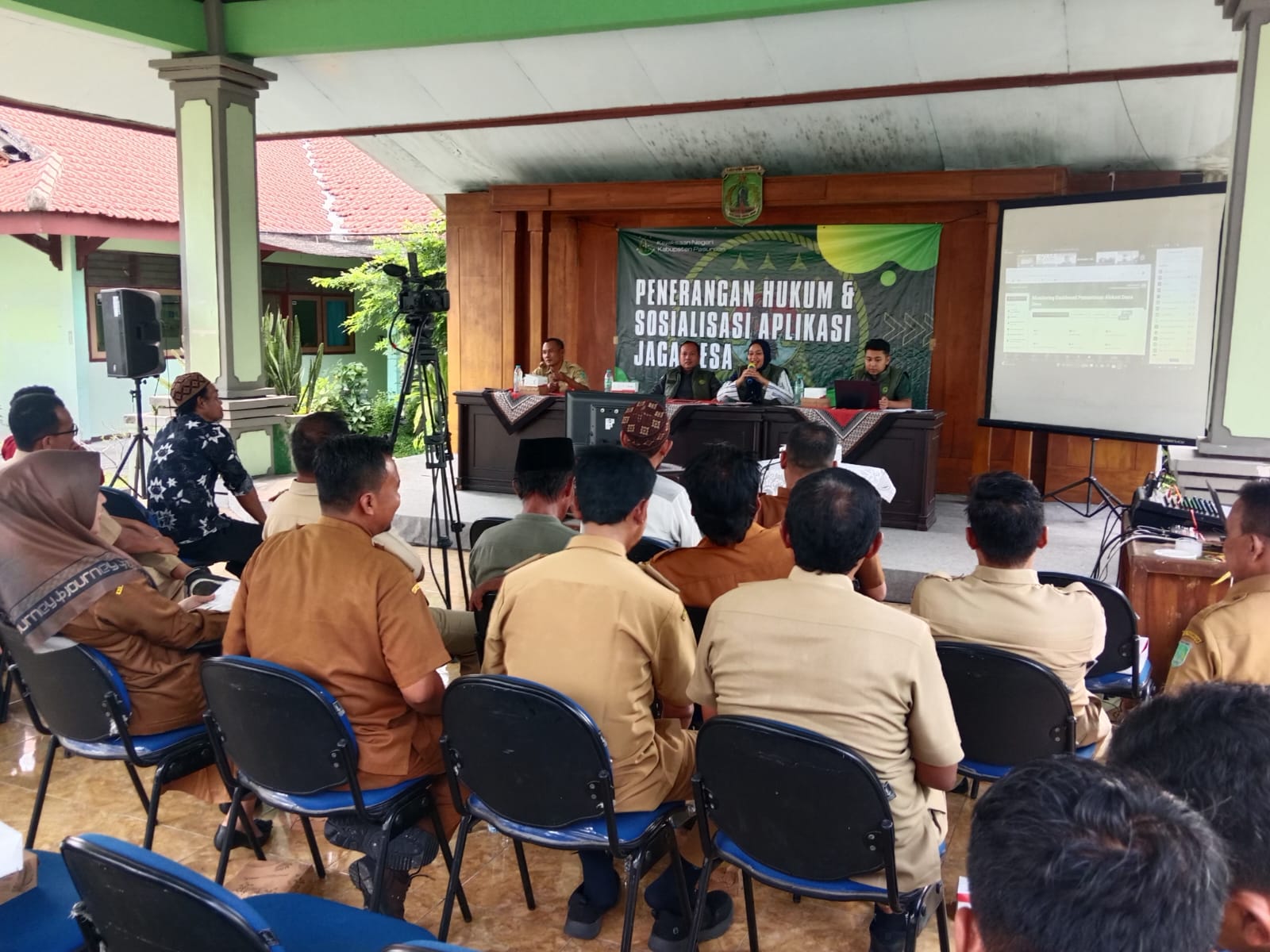 KAJARI Pasuruan Lonchingkan serta Sosialisasikan Aplikasi “Jaga Desa” untuk Cegah penyelewengan anggaran desa