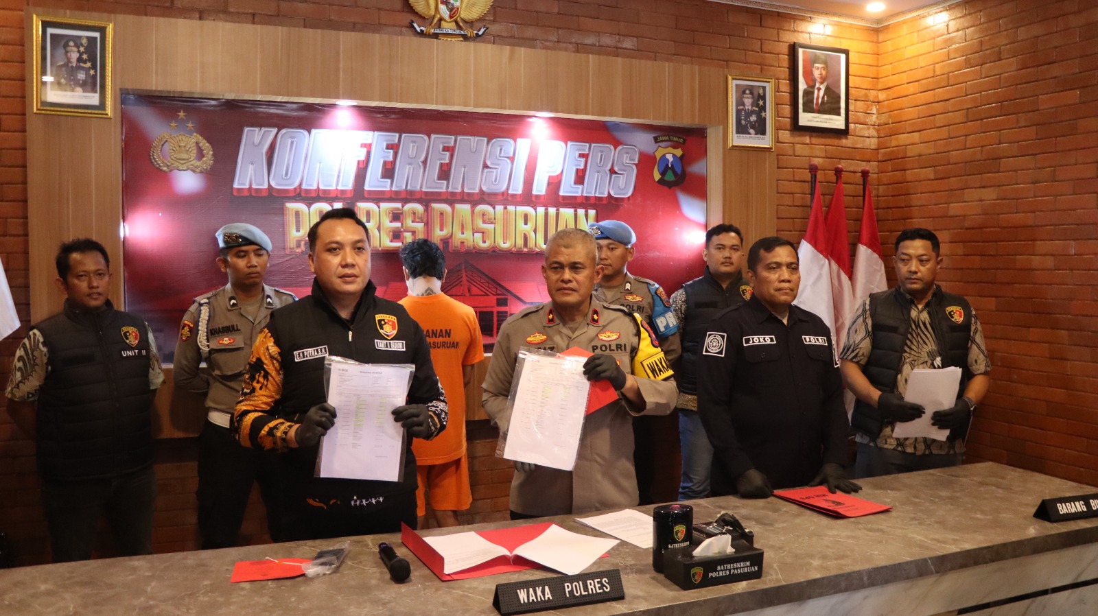 Polres Pasuruan Ungkap Kasus Pencurian Uang Selebgram Senilai Rp 276 Juta