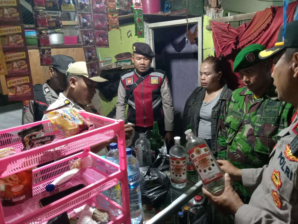 Bulan Ramadhon Polsek Bangil Gelar Razia Operasi Pekat, Tidak Ditemukan Miras ataupun Narkoba