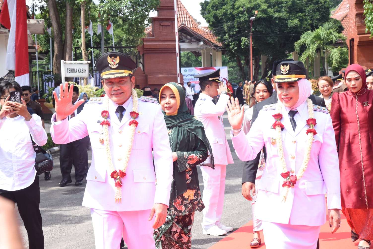 Gelar Penyambutan Bupati dan Wakil Bupati Sidoarjo, Siap Wujudkan Visi Besar di 100 Hari Kerja