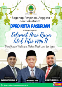 Segenap Pimpinan, Anggota dan Sekretariat mengucapkan Selamat Hari Raya Idul Fitri, Minal Aidzin Walfaizin Mohon Maaf Lahir dan Batin
