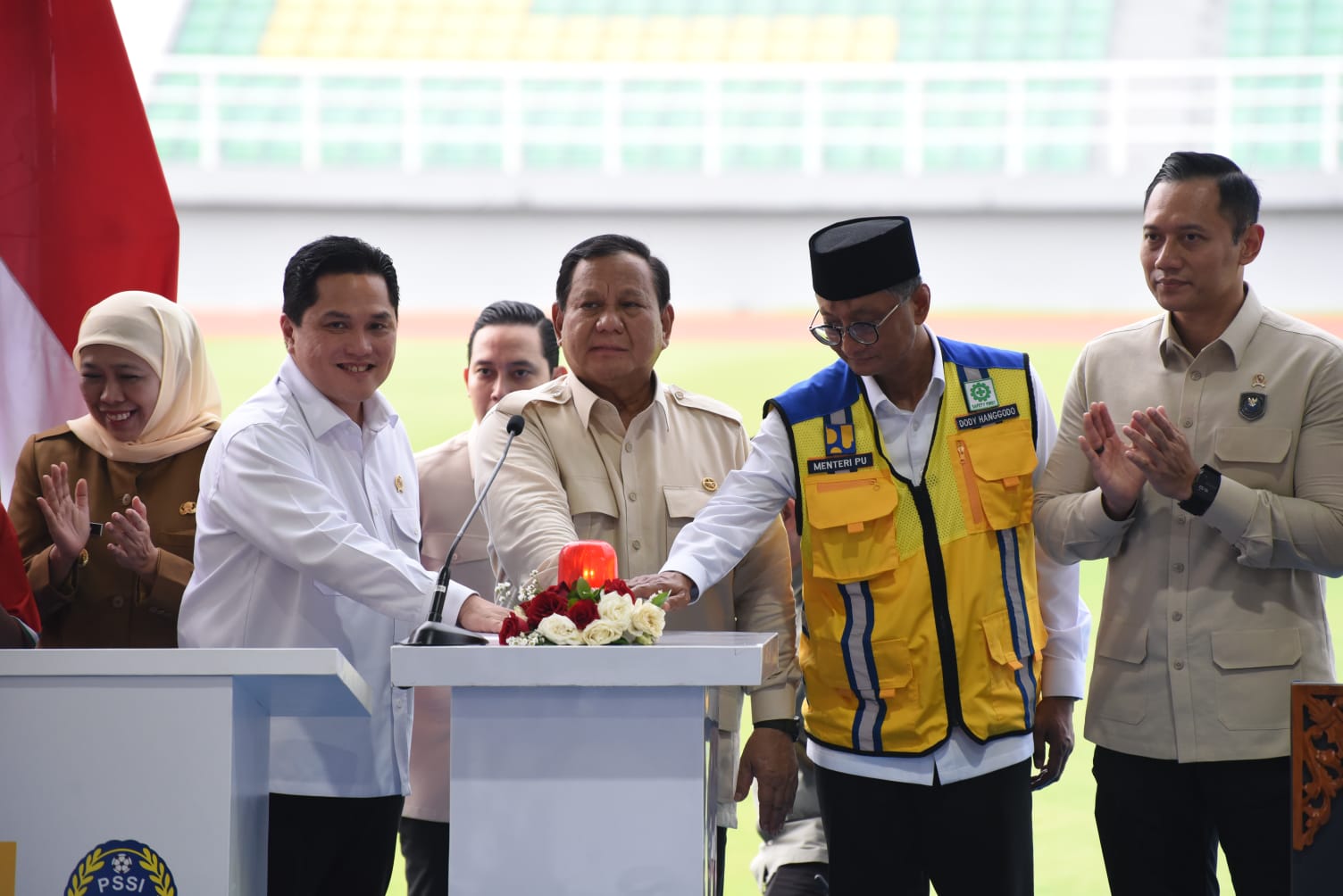 Presiden Prabowo Resmikan Renovasi 17 Stadion di Indonesia, Salah Satunya Stadion Gelora Delta Sidoarjo