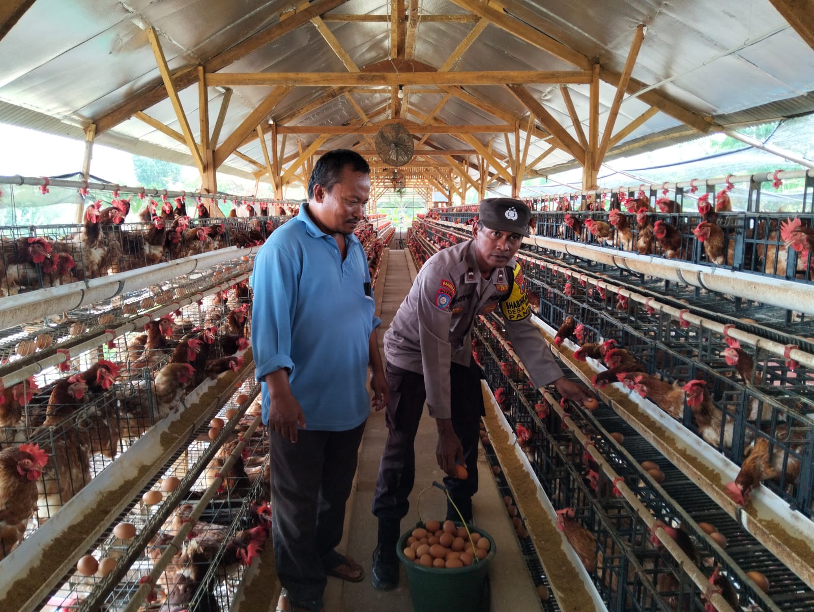 Kapolres Pasuruan Apresiasi Inisiatif Bhabinkamtibmas Kembangkan Pangan Lokal