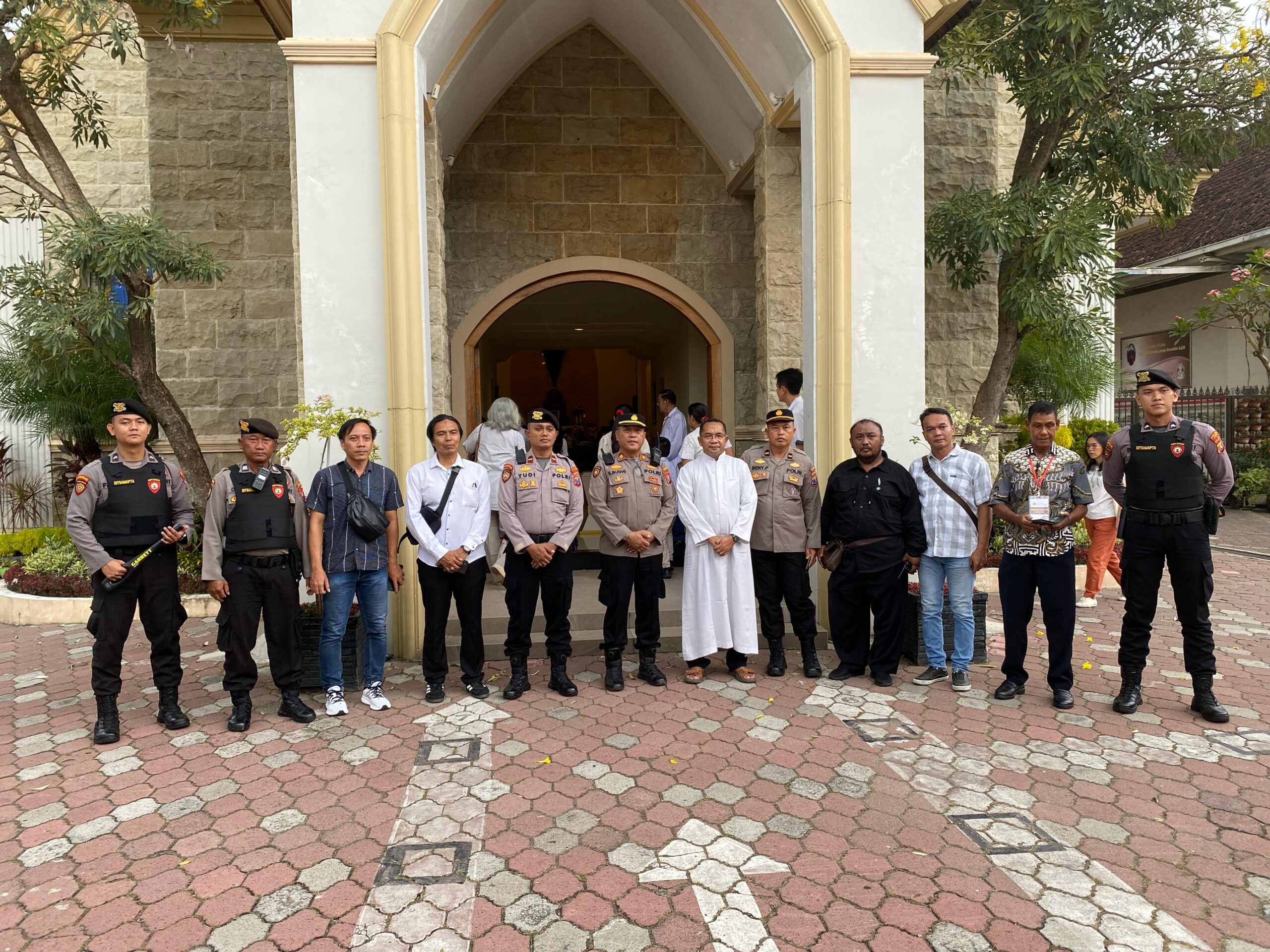 Sejumlah Tokoh Gereja Apresiasi Polres Jember Atas Pengamanan Rangkaian Ibadah Paskah 2025