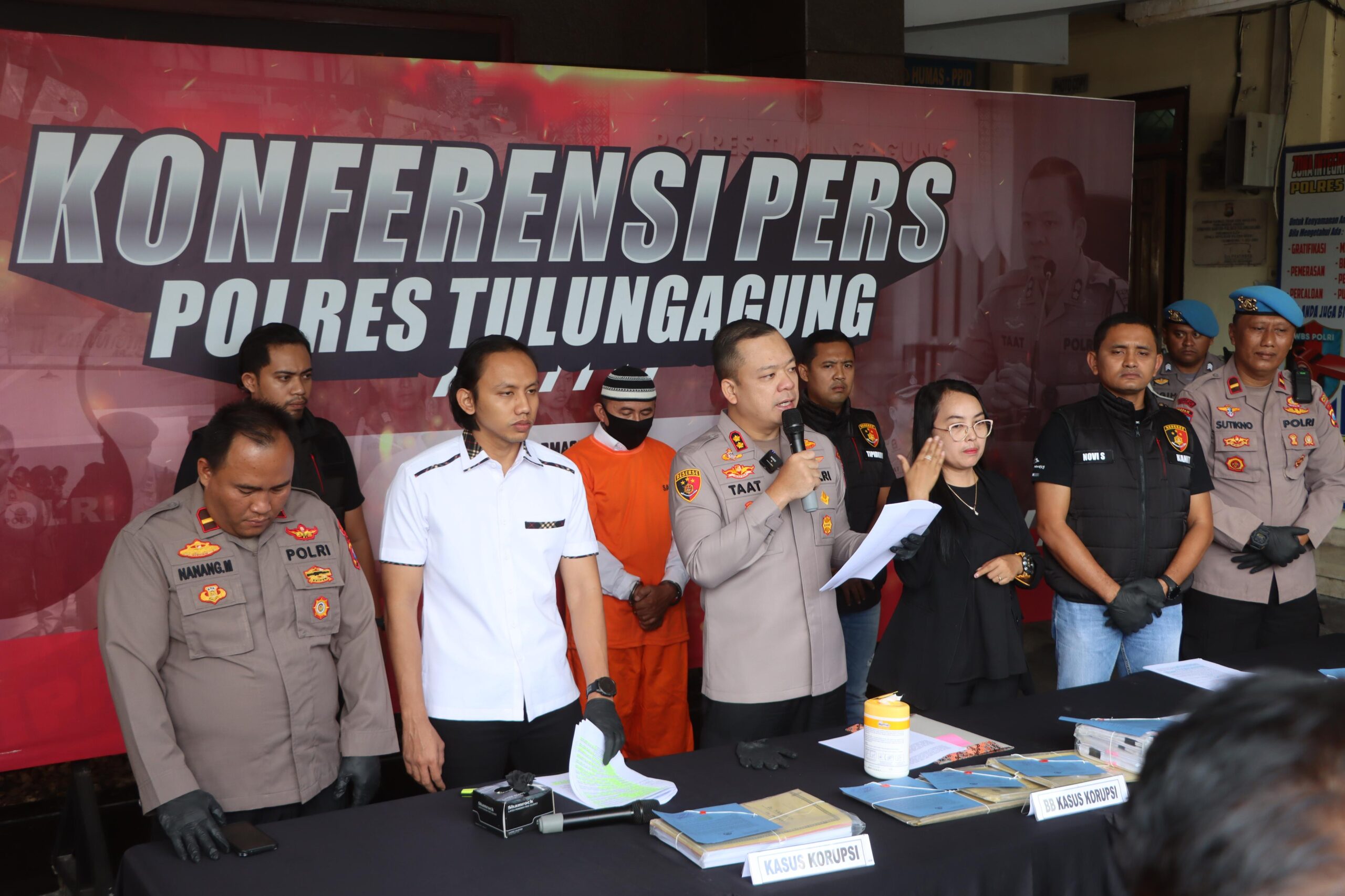 Polisi Ungkap Kasus Dugaan Korupsi Kades Kradinan Berkas Penyidikan Dinyatakan Lengkap oleh Kejari Tulungagung