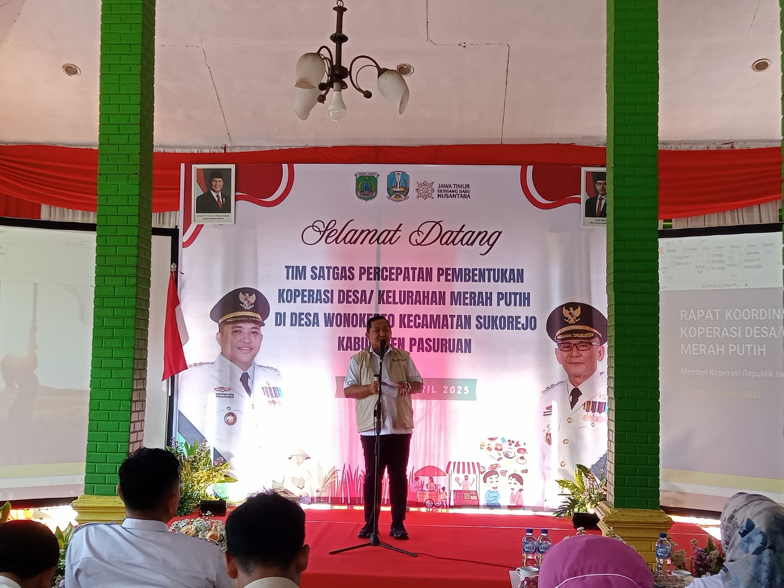 Kunjungan dari KemenkopUKM, Desa Wonokerto Siap Bentuk Koperasi Merah Putih
