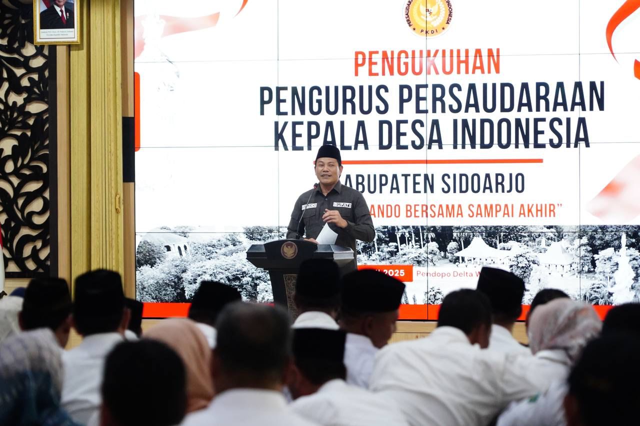 PKDI Sidoarjo Dilantik, Bupati H.Subandi Harapkan Sinergi Optimal untuk Pembangunan Desa