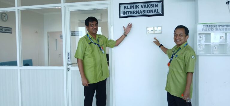 Vaksinasi Internasional telah buka di RSUD Bangil sebagai sarana Jamaah Umroh dan penggemar wisata Luar Negeri