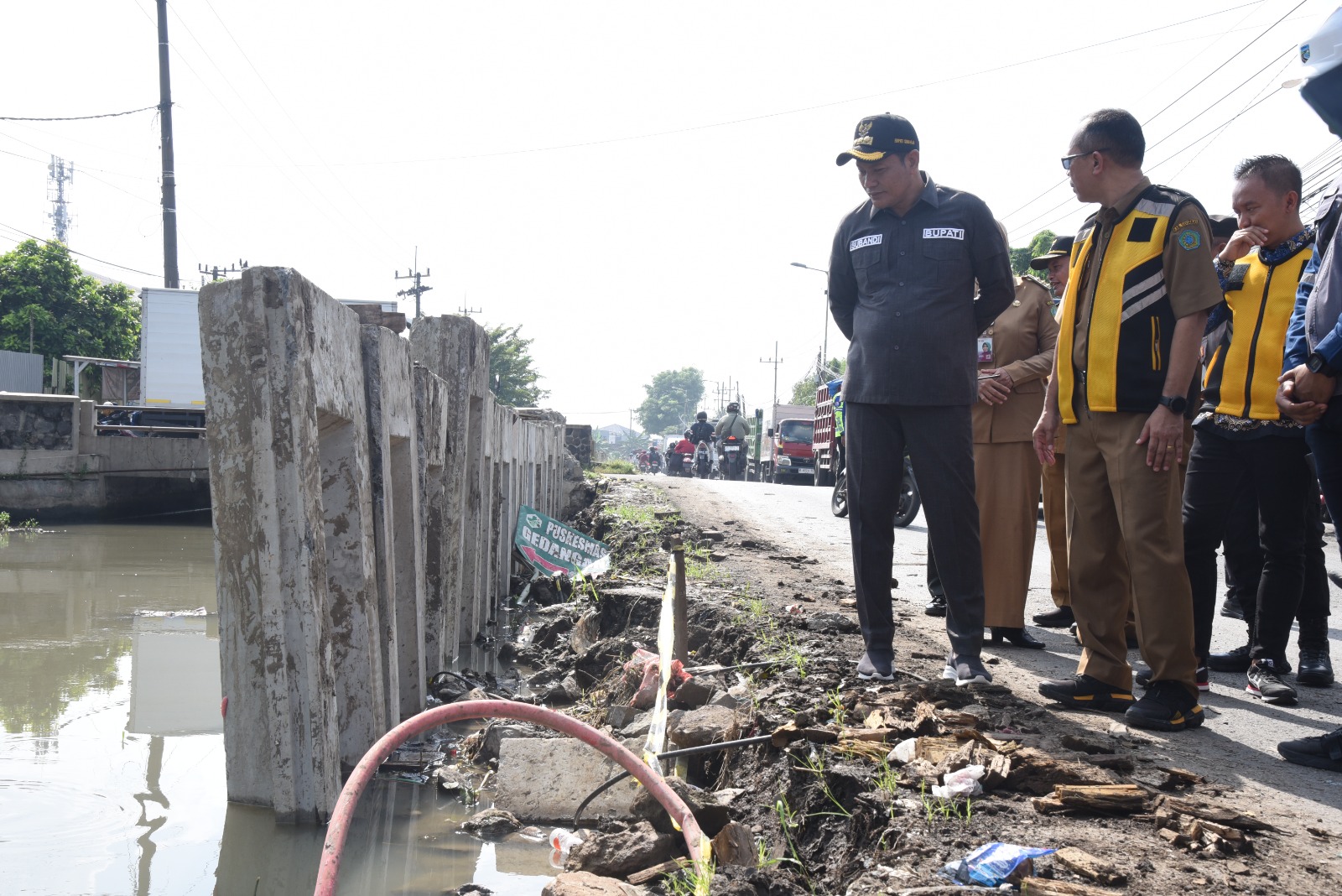 Betonisasi Dimulai, Tahun Ini Pemkab Sidoarjo Bangun 11 Ruas Jalan Beton