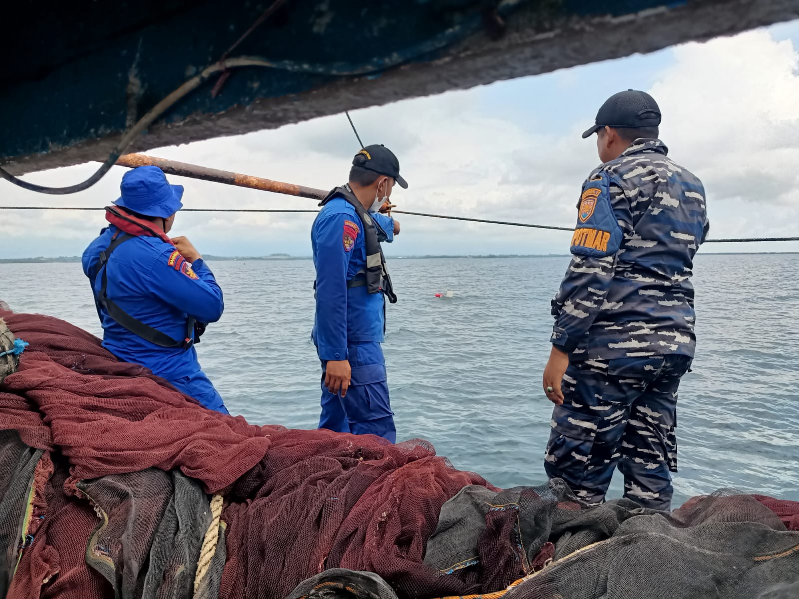 Tim SAR Gabungan Polres Probolinggo Berhasil Temukan ABK di Perairan Gili Ketapang Pasca 3 hari Hilang