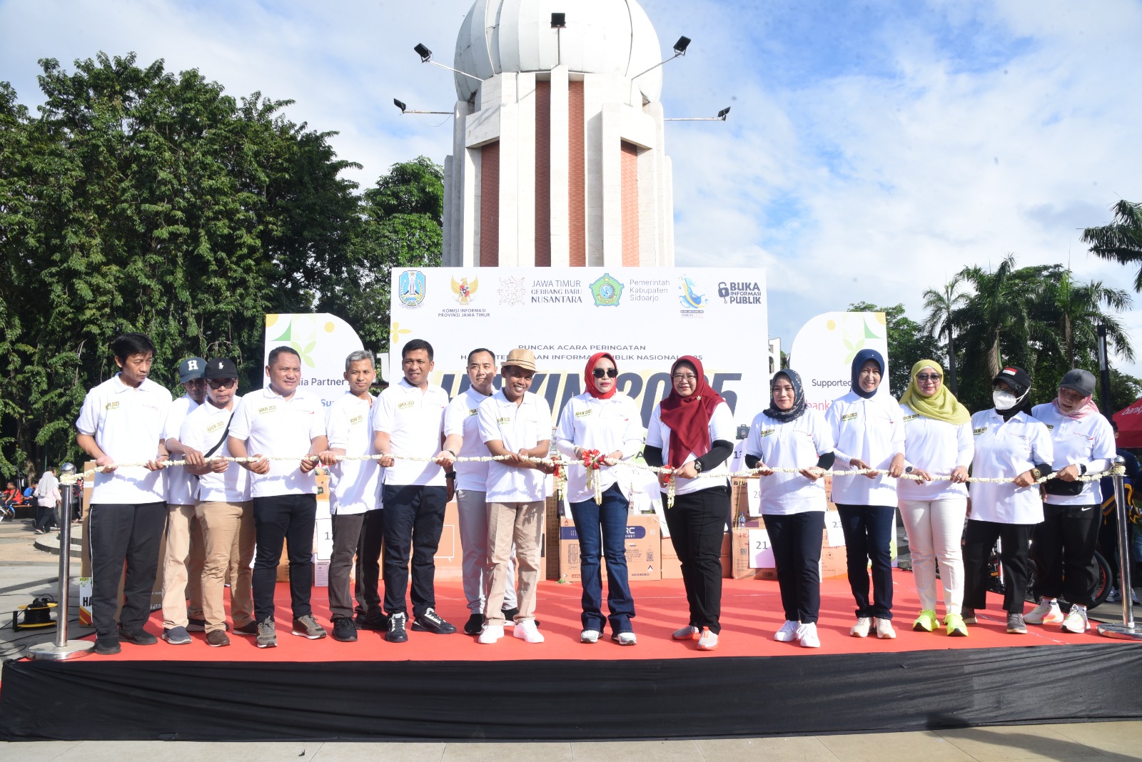 Puncak Peringatan HAKIN 2025 Jatim di Gelar di Kabupaten Sidoarjo