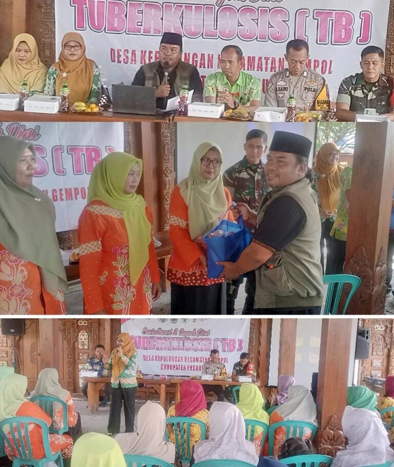 Tuberculosis (TBC) penyakit menular ; Pemerintah Desa Kepulungan Gelar Sosialisasi Penyakit TBC