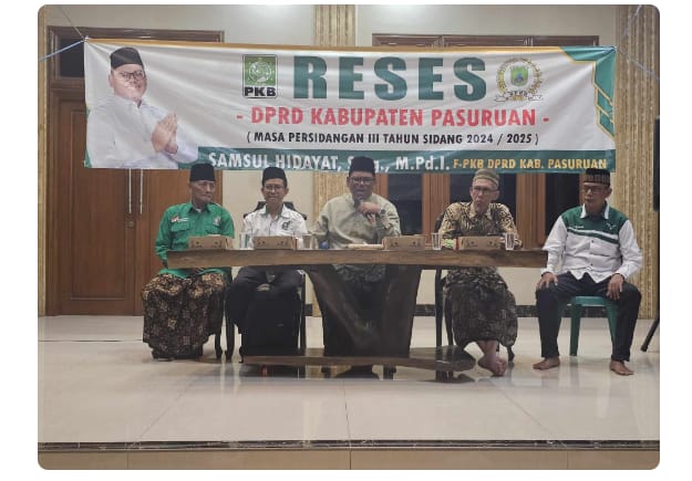 Giat Reses, Samsul Hidayat Ketua DPRD Kabupaten Pasuruan Informasikan Tata Cara Pengusulan Program