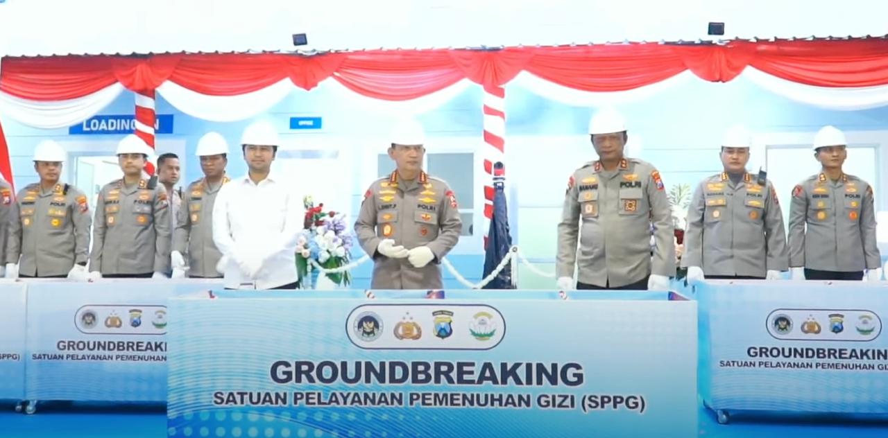 Kapolri Resmikan SPPG di Sidoarjo, Wakil Bupati Sidoarjo Sampaikan Dukungan Penuh
