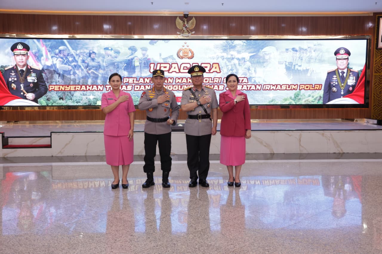 Komjen Dedi Prasetyo Resmi Dilantik Jadi Wakapolri