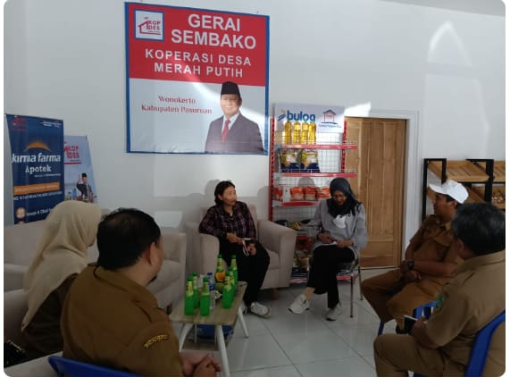 Kopdes Merah Putih Wonokerto Kelola Sampah bersama KLHK dan DLH Pasuruan