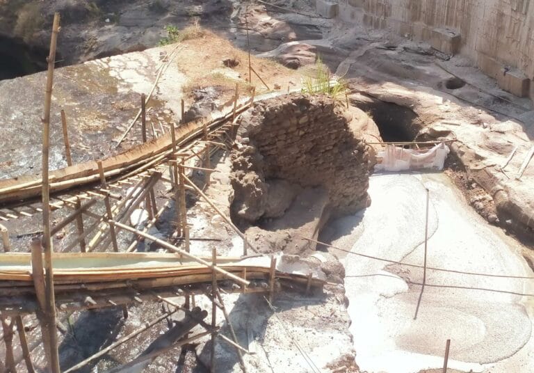Dinas Pengairan Upayakan Pengerjaan DAM Irigasi Desa Wonosari Gempol tepat waktu