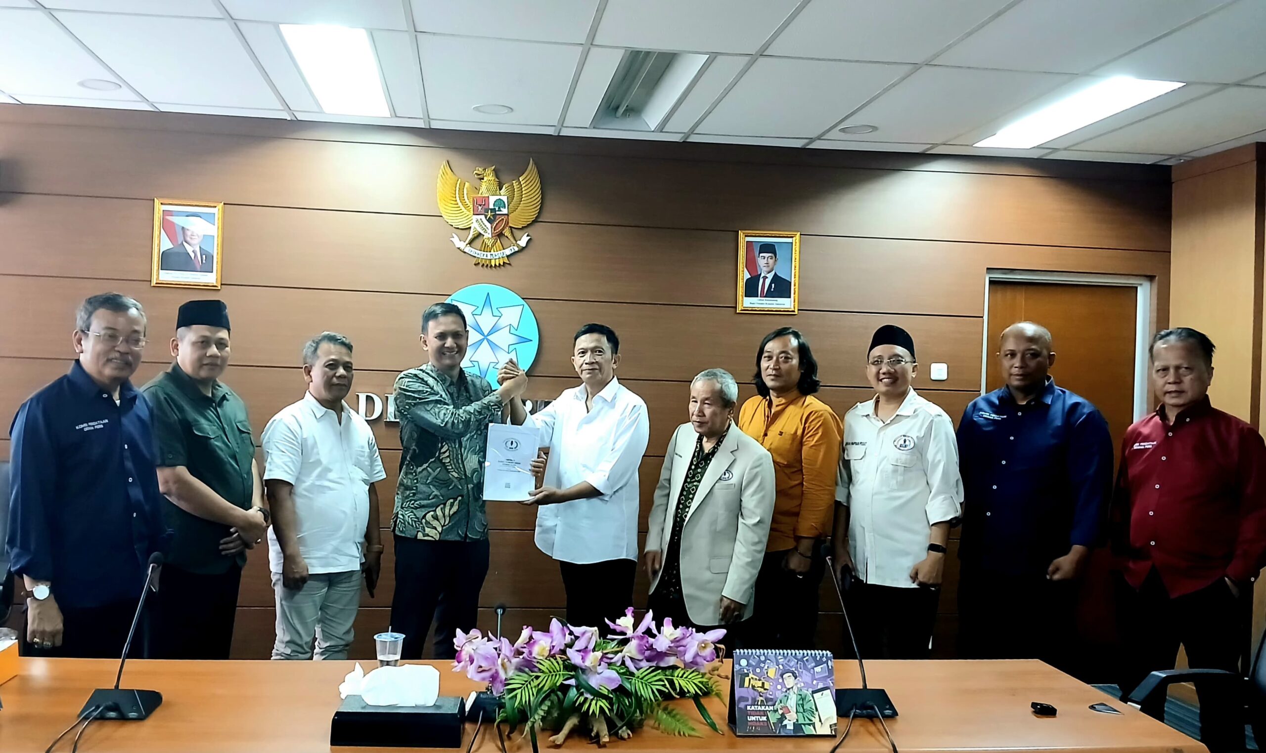 DPP SWI Bertemu Dewan Pers Tindak lanjuti Pendaftarannya