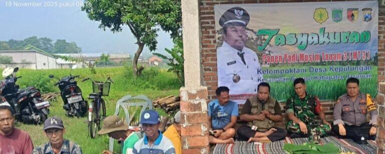 Petani Kepulungan Syukuran Panen MT3, Didik Hartono Dorong Hortikultura