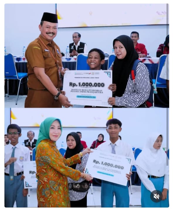1.383 Siswa Prasejahtera Terima Bantuan Biaya Pendidikan Dari Cabdin Pendidikan Pasuruan