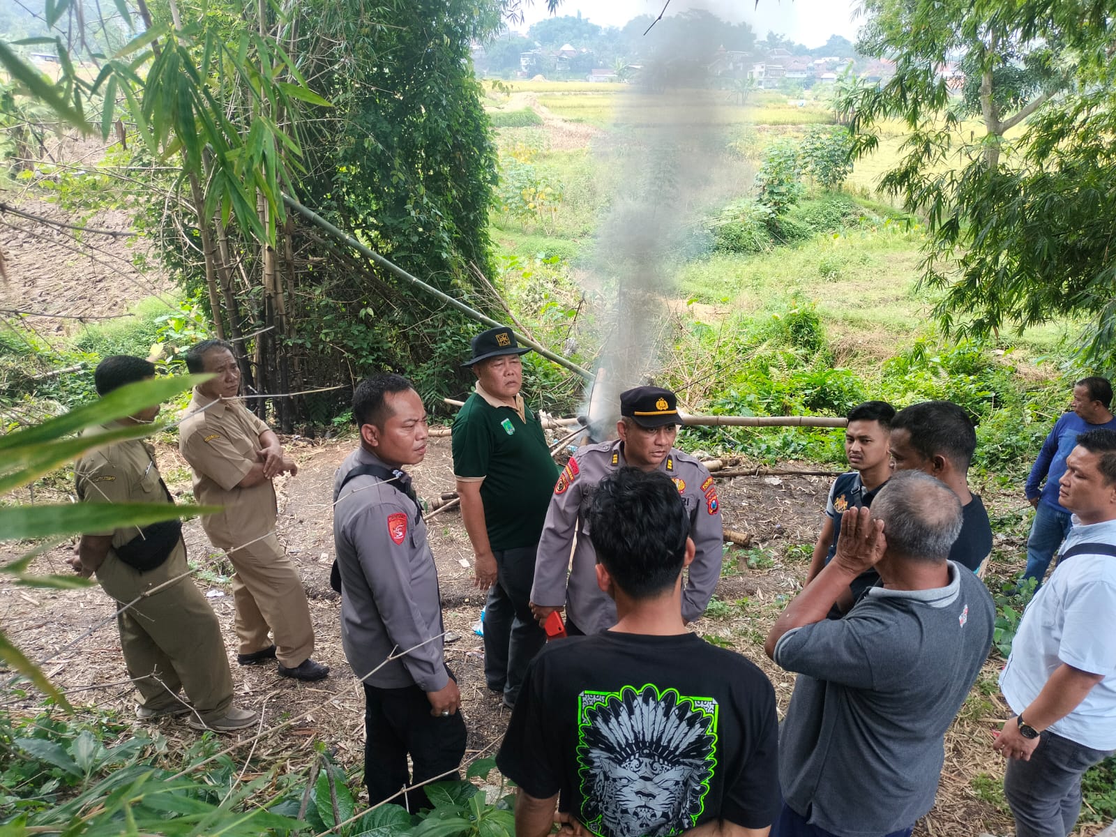 Arena Judi Sabung Ayam di Desa Mendalan Pandaan Dibakar, Polisi Tegaskan Tak Ada Toleransi Perjudian