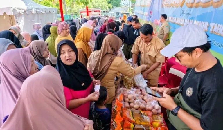 Disperindag Kabupaten Pasuruan Gelar Pasar Murah Jelang NATARU