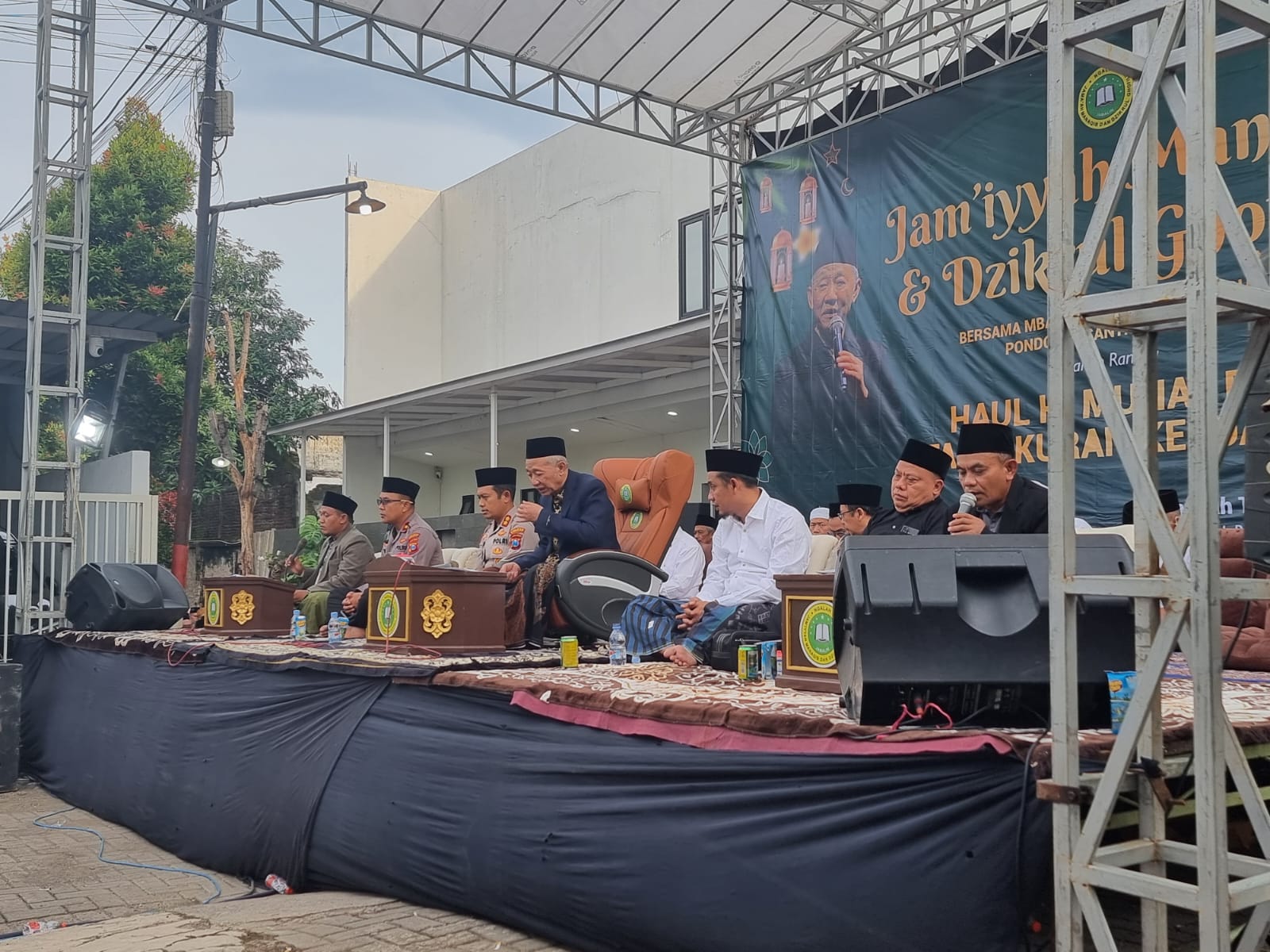 Kapolres Pasuruan Hadiri Manaqib Dzikrul Ghofilin bersama Ribuan Jamaah