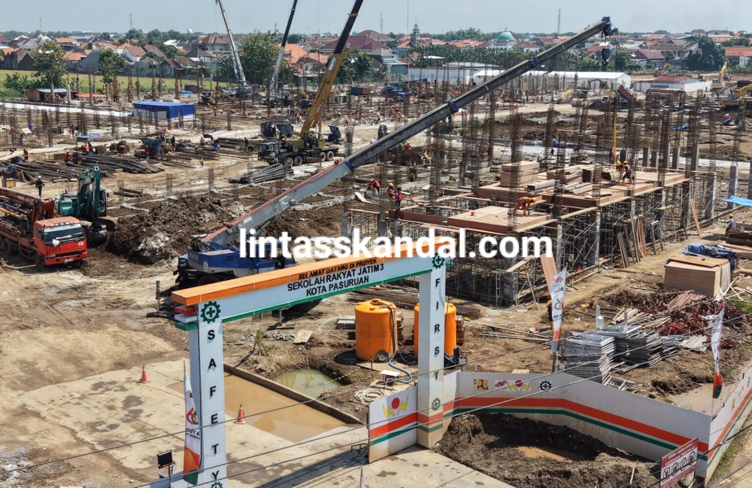 Proyek Sekolah Rakyat Jatim 3 di Pasuruan Dikebut, Progres Capai 12 ...